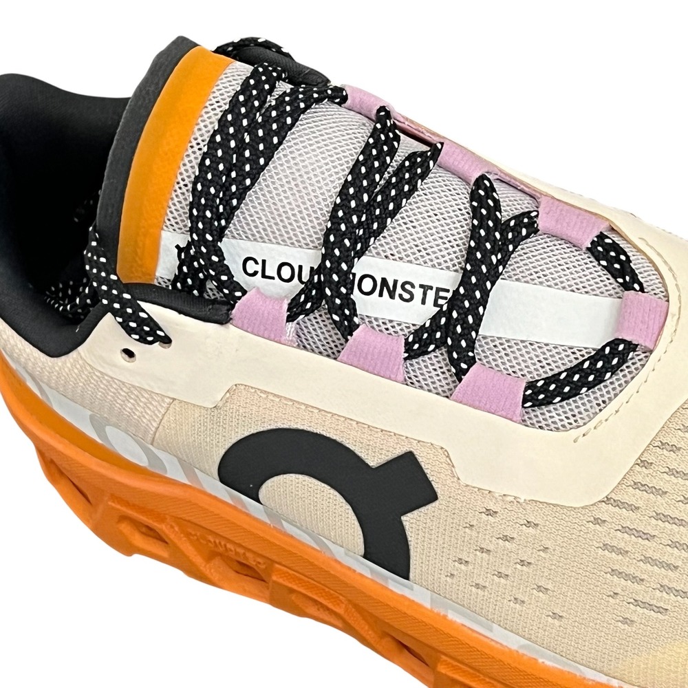 On Cloudmonster Women Size 7.5 Running Shoes Fawn Turmeric 61.98652 - Picture 5 of 14